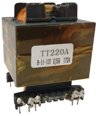 EE55-1 Transformador de alta potencia de alta frecuencia Transformador electrónico de lámpara amarilla