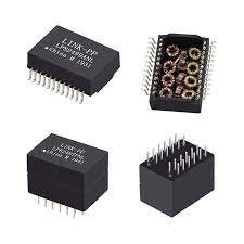 Transformador Lan H16C101S 100/1000 Tipo de montaje de superficie con doble puerto BASE-T